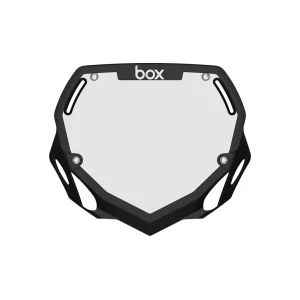 Box Two Number Plate Large - Black