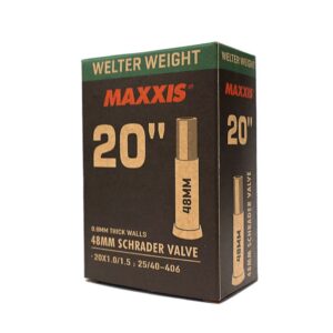 MAXXIS TUBE 20 x 1.5/2.5 SV 48mm WELTERWEIGHT RVC, 0.8mm THICK