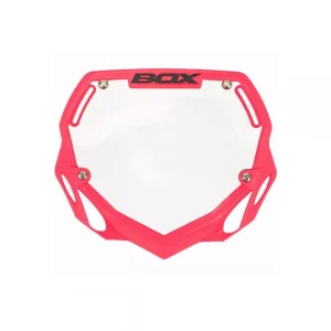 Box Two Number Plate Large - Pink